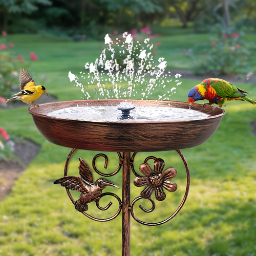 Sonnentränke - Solar-Springbrunnen Vogeltränke