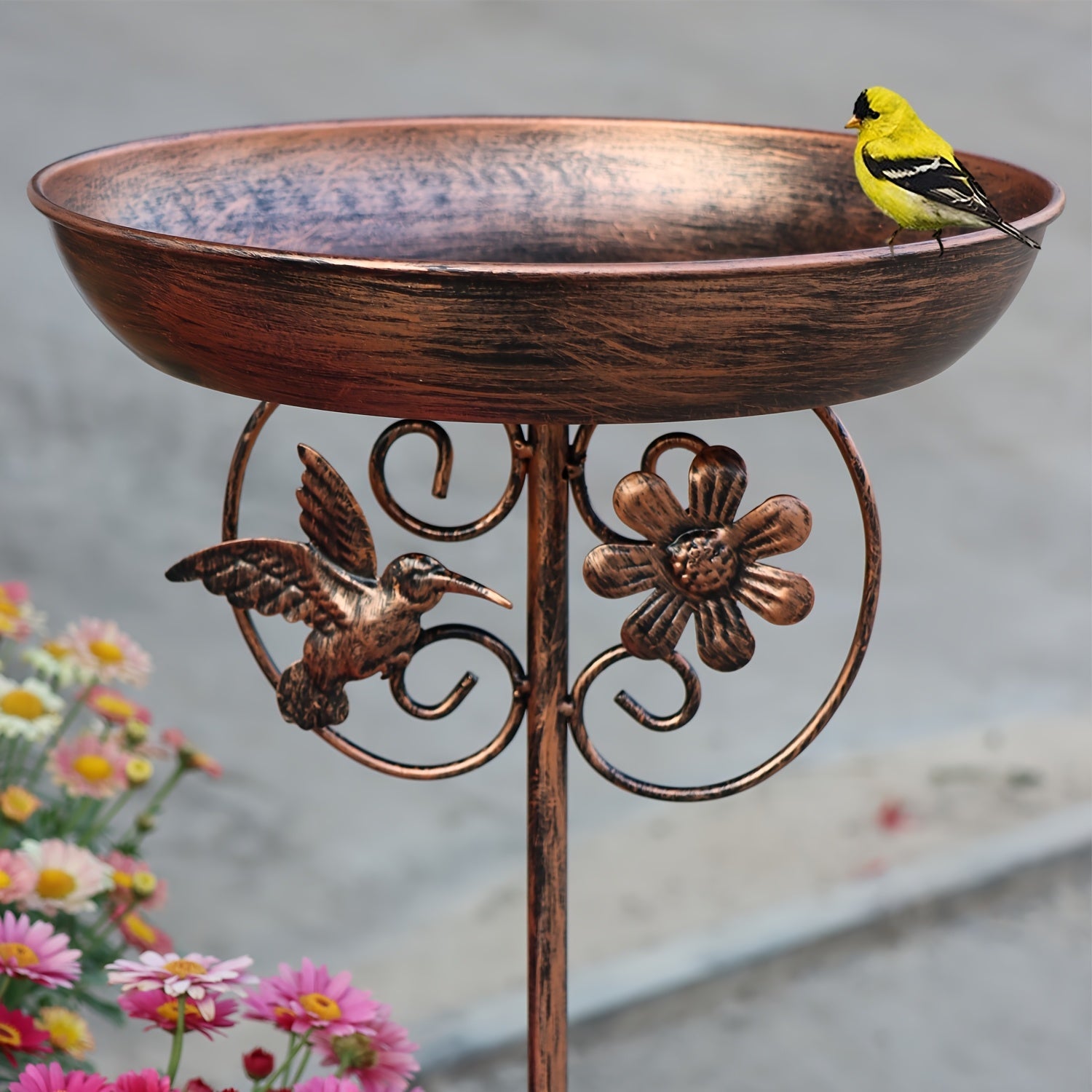 Sonnentränke - Solar-Springbrunnen Vogeltränke