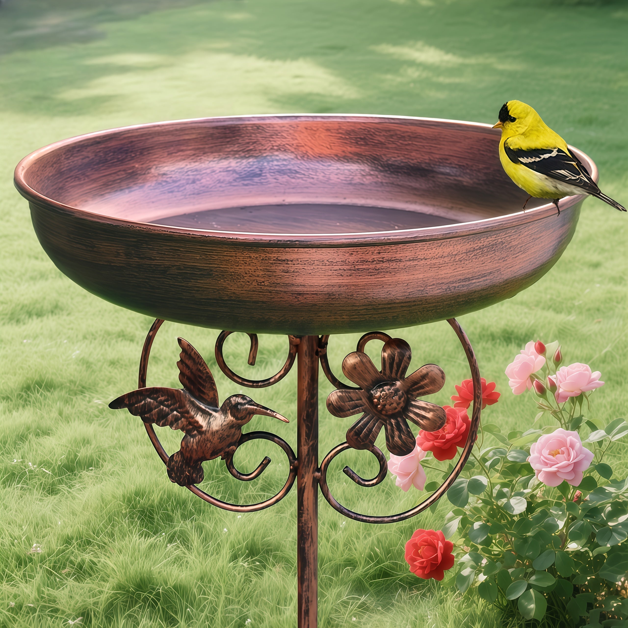 Sonnentränke - Solar-Springbrunnen Vogeltränke